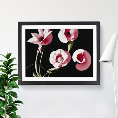 Impactful Flowers - Single Picture Frame Print