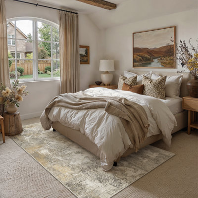 Tapis abstrait moderne Arden