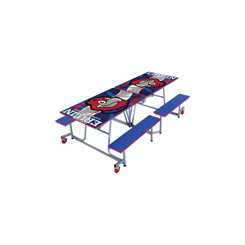 Banc mobile - Rectangle - 4 bancs, L 97 po x l 30 po