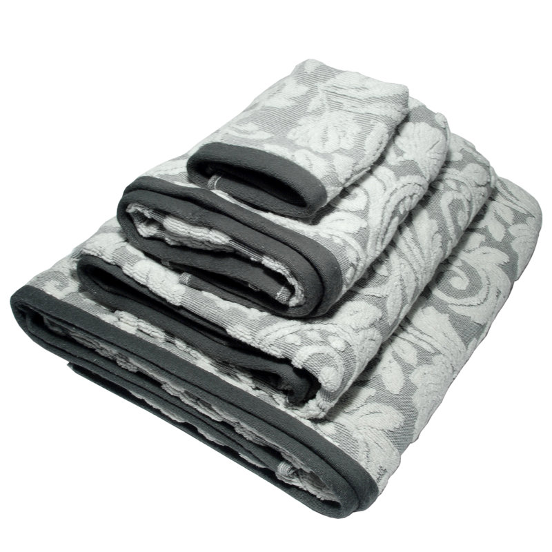 Turkish Cotton Plush Mulit-Size Set, Grey