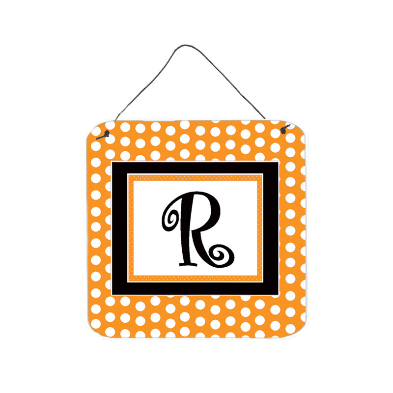 " Monogram Polkadots " by Denny Knight, R