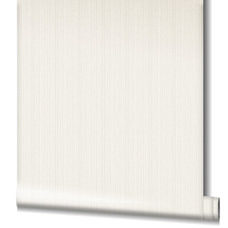 Rouleau de papier peint texturé Air Collection, Blanc / Blanc