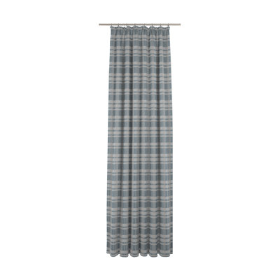 Devore Pencil Pleat Room Darkening Curtain