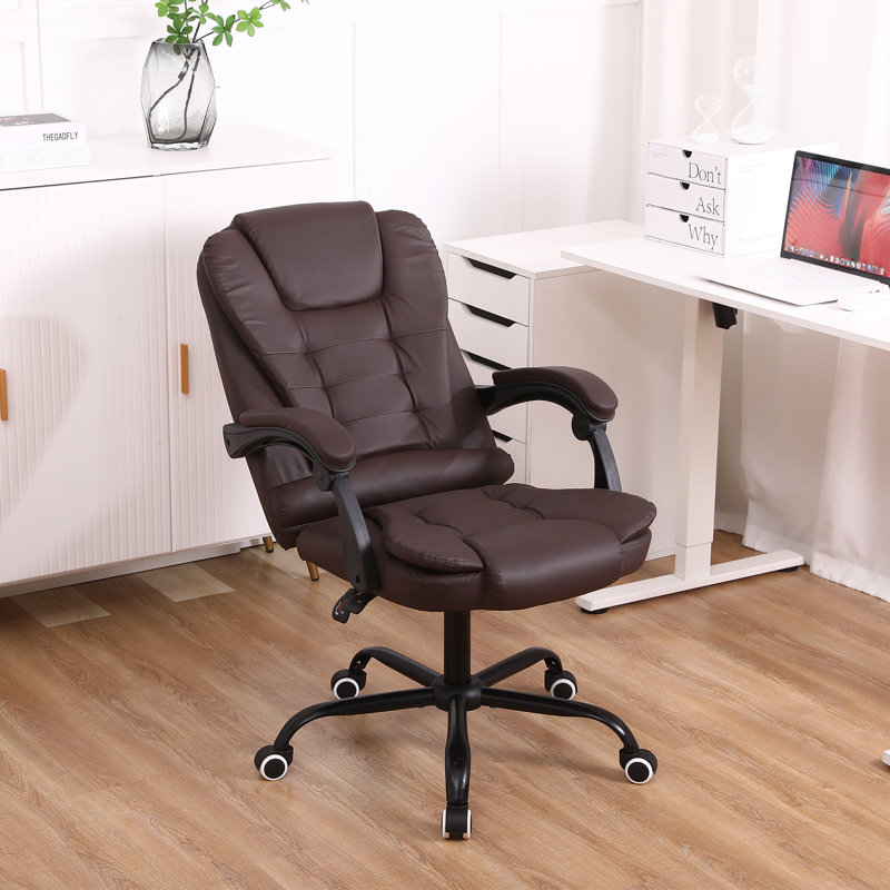 Rebrilliant Office Chair, Brown