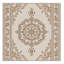 Tapis oriental moelleux moelleux en beige-1037368312
