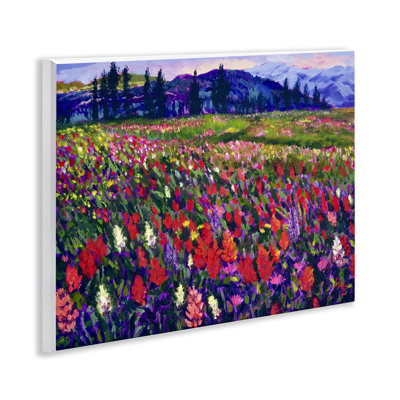 Plaque murale Roadside Rhyth Meadow, design par Lee Ann Zirbes