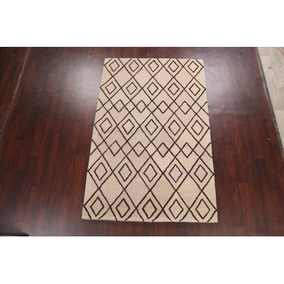 Wool Geometric Indoor Rug