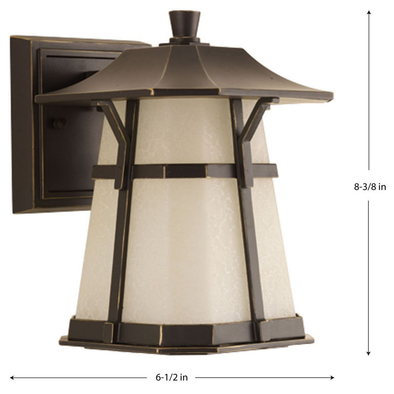 Derby LED Wall Light, 8.37" H x 6.5" W x 7.37" D