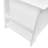 RiverRidge Kids Toy Box Playroom Storage Chest with Side Bookracks - White