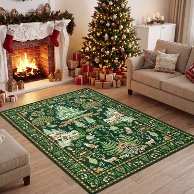 Tapis Christmas Forest Wonderland