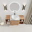 Meuble-lavabo mural 48 po avec lavabo d'art en céramique-1366459094