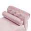 Banc repose-pieds rectangulaire en velours avec rangement et 1 coussin décoratif-1749946680