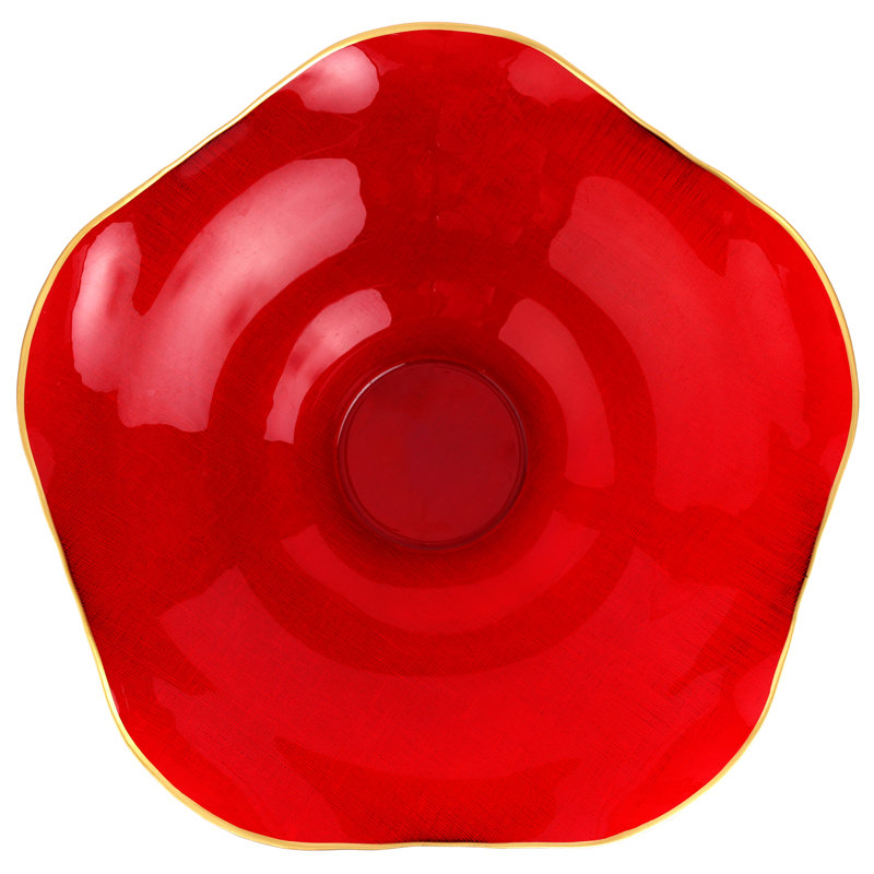 Rufolo Glass Serving Bowl