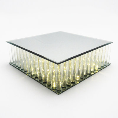 Présentoir à gâteaux lumineux avec miroir Abdu