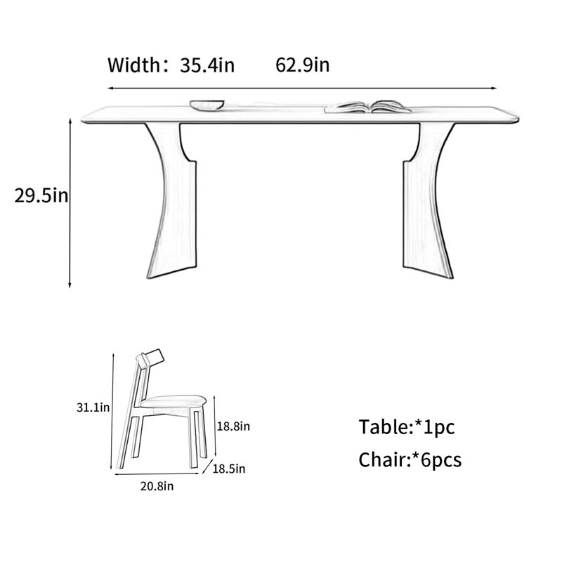 Jolley, 29.5"H x 62.9"L x 35.4"W