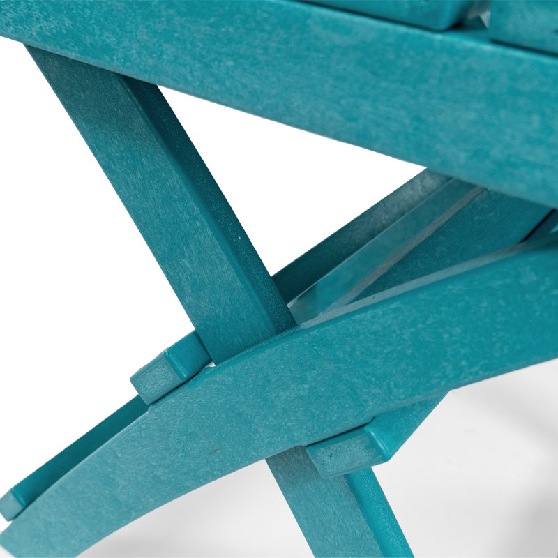 Ensemble de chaise et de table Adirondack Shoreline, Bleu hawaïen