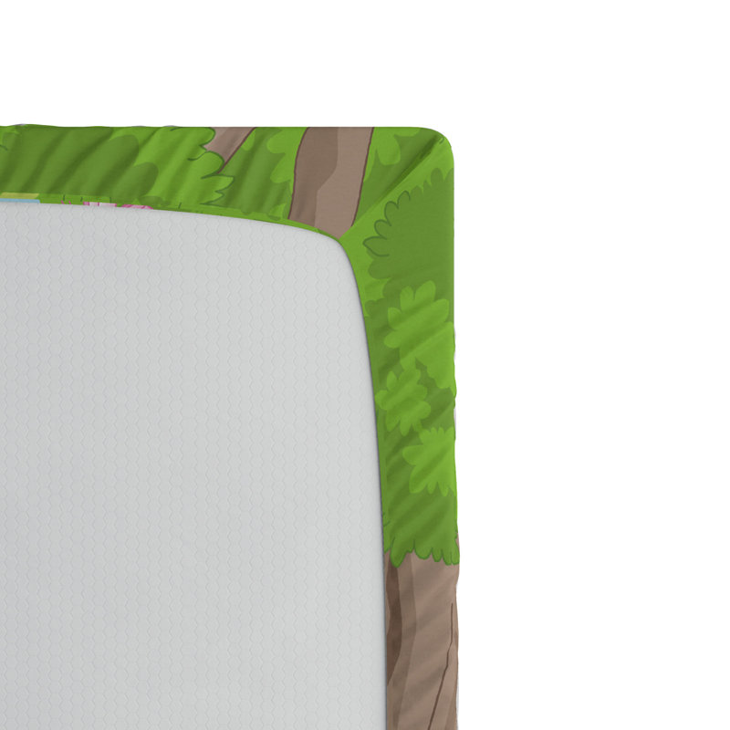Feminine Microfiber Fitted Sheet, Full Fitted Sheet