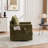 36.3" Chenille Rotatable Upholstered Sofa Chair With Side Pockets-905065907