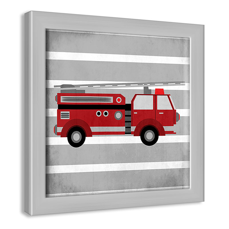 Adhésif décoratif en rouge 1 pi, H 8 po x l 8 po x P 1,18 po, Encadré de boîte argent