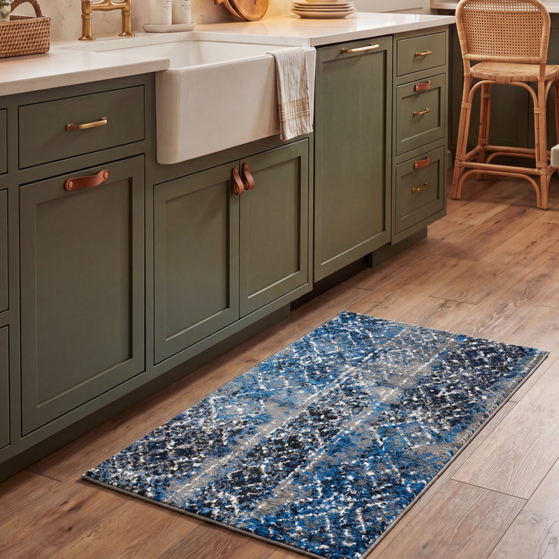 Jarra Performance Abstract Rug, Rectangle 2'6" x 4'