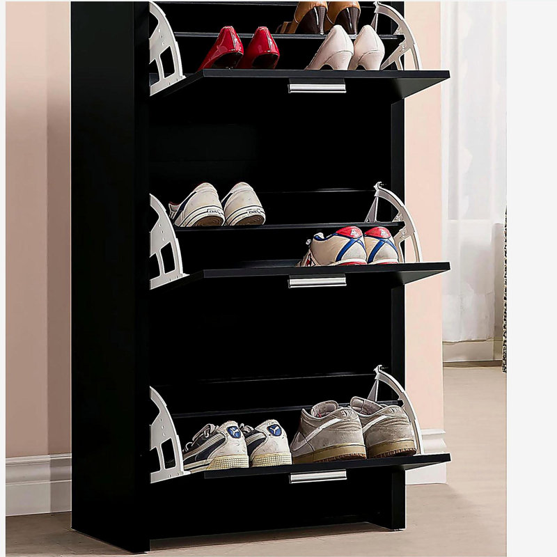 3-Drawer Shoe Rack Shoe Storage Cabinet