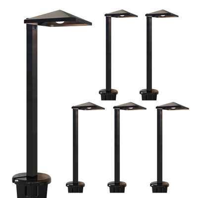 Steel Low Voltage Integrated LED Metal Pathway Light Pack