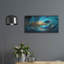 Art mural en métal luxueux «Waves Of Light Over Toronto» par Ann Klee, 24 po x 12 po-118905272