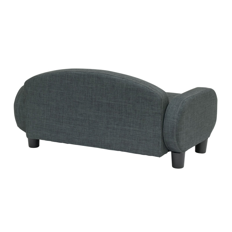 Canapé pour chien Hymel, Gris foncé, Petit (l 31,5 po x P 19,5 po x H 15,5 po)