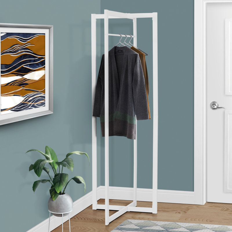 Metal Freestanding 4 - Hook Coat Rack