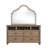 Lyris Transitional Dresser, Rustic Oak