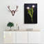 Two White Tulips - Wrapped Canvas-56641822