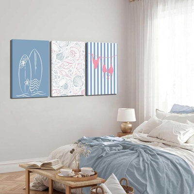 3 Piece Wrapped Canvas Print