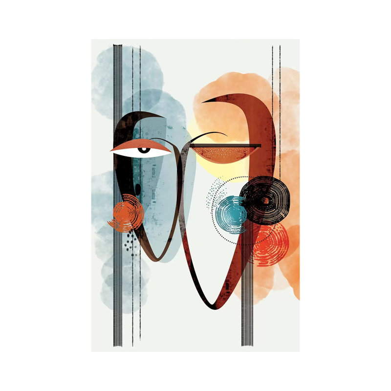 Intertwined by Soul Curry Art & Illustrations - Wrapped Canvas Print, 66.04 cm H x 45.72 cm W x 1.91 cm D