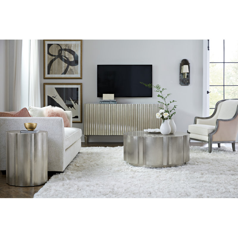 German Silver Entertainment Console