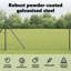 Fence Posts Manual 7 Pcs Galvanised Steel-2133237147-2133237139