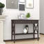 Console l 39,4 po avec 2 tiroirs et tablette de rangement-313636752