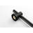 Stainless Steel Handheld Shower With 59-inch Hose, 28-inch Slide Bar, And Adjustable Head In Dark Black Height