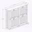 White Flip-Drawer Shoe Storage Cabinet with Adjustable Shelf & Anti-Tip Design