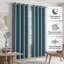 Rideaux 100% lin occultant, rideaux isolants et isolants avec œillets 52 x 96, 2 panneaux-367094408