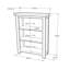 Venice 120cm H Standard Bookcase-1329063136-1236571321