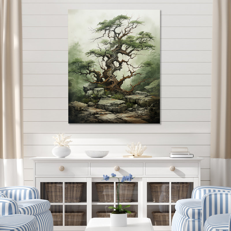 Photo de plage La Sagesse I - Décoration murale florale, H 20 po x l 12 po x P 1 po, Toile tendue