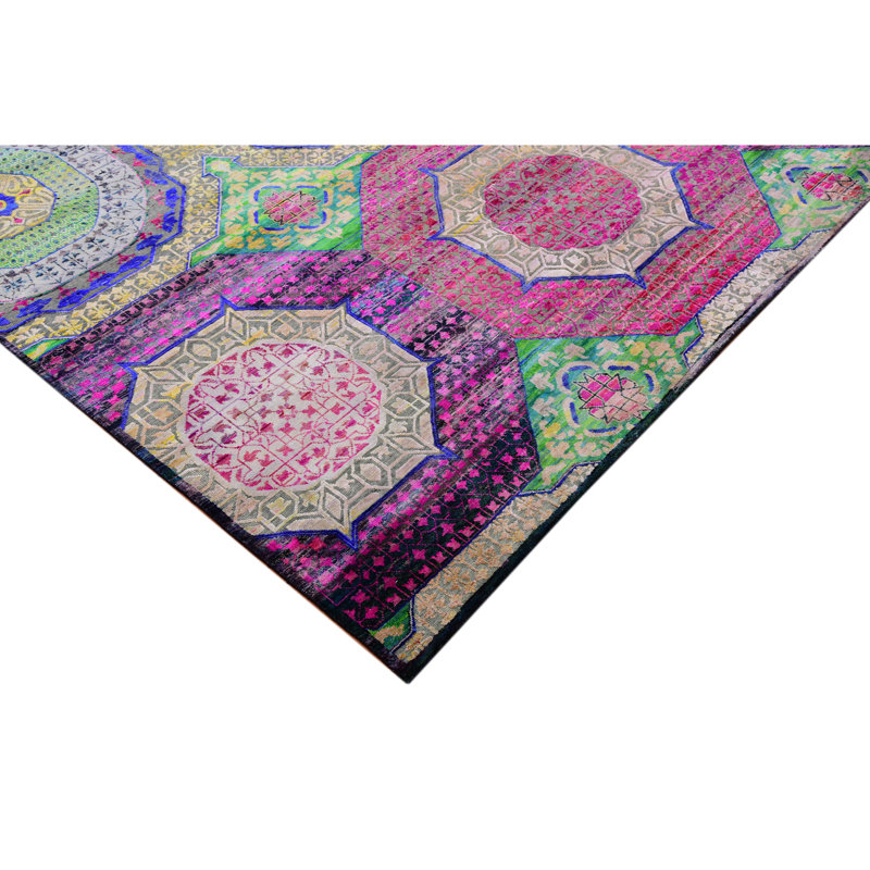 Geometric Area Rug, Rectangle 12' x 15'