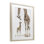 «Baby Giraffe Calf», reproduction sous verre encadrée, design par Ramona Murdock
