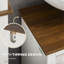 Armoire de salle de bain sous lavabo Kleankin Farmhouse