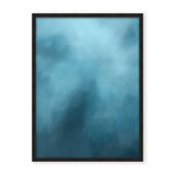 Coastal Retreat Underwater Clouds XVIII by  - Floater Frame Print on Canvas