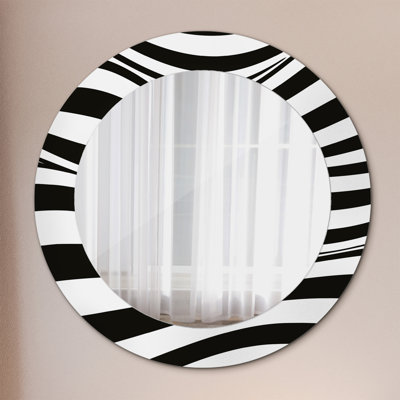 Huldar Glass Flat Wall Mirror