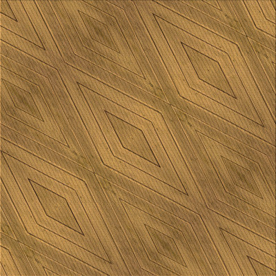 Tapis décoratif géométriques dorées