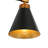 4-Light Bath Vanity Light Dimmable with Black Brass Metal Shade