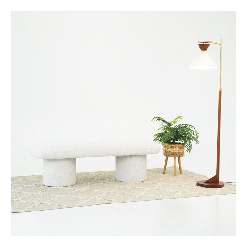 Banc Randolph Ivory Boucle