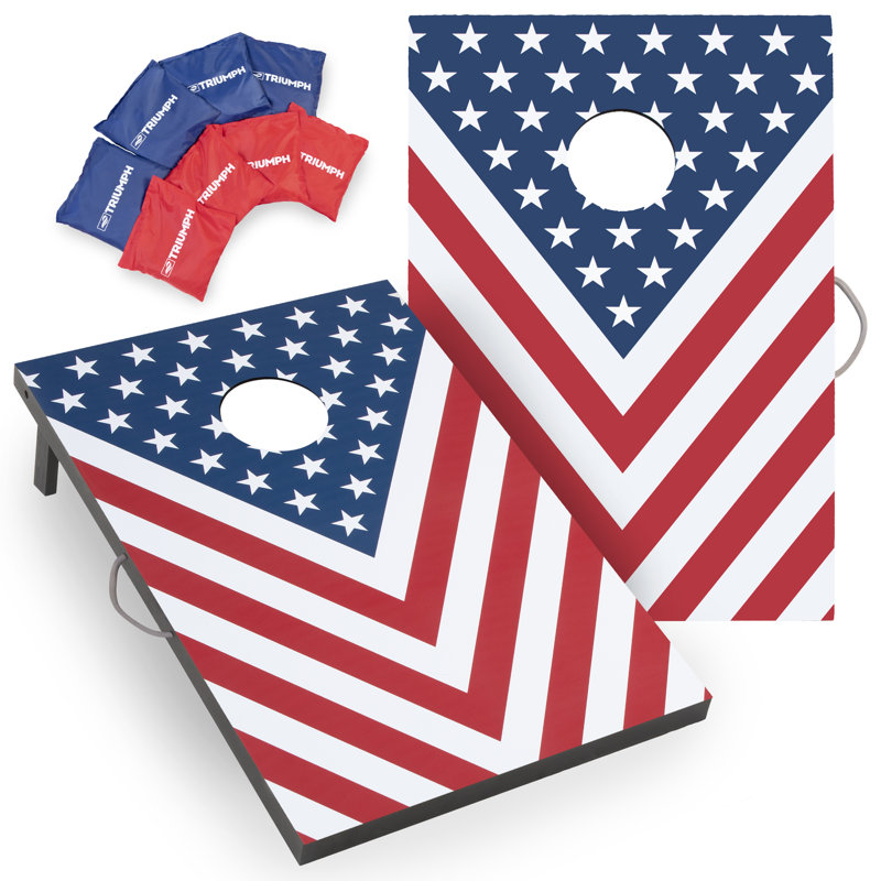 Ensemble de cornhole Trixph Patriotic 2X3